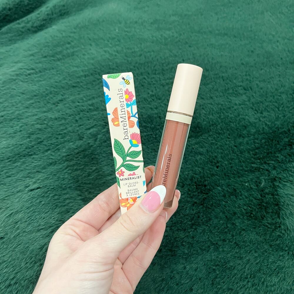 NEW BareMinerals Mineralist Lip Gloss Balm in Sincerity
